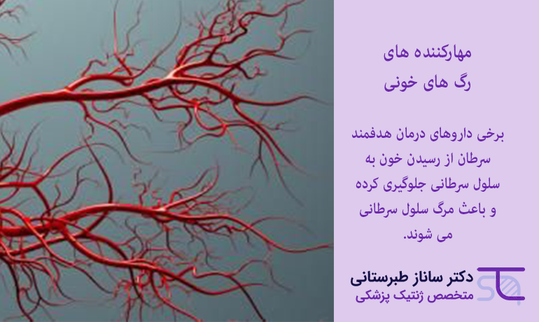 درمان هدفمند سرطان با مهارکننده های رگ های خونی